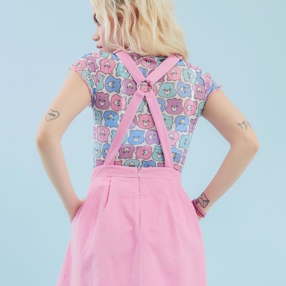 💗 CAREBEARS PINK PINAFORE💗 - Picture 9 of 16